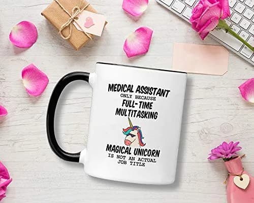 Casitika Medical Assistant Gifts for Women | 11 oz Certified Unicorn Mug for Healthcare Professionals thumbnail 3