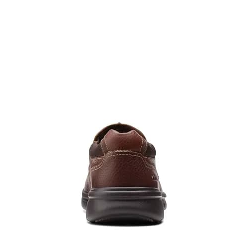Clarks Men's Bradley Free Loafer 9 Wide | Tan Tumbled Leather, Slip-On Comfort thumbnail 7