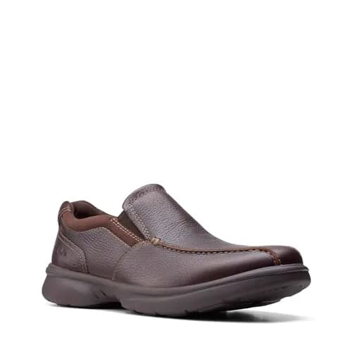 Clarks Collection Men's Bradley Step Loafer Brown Tumbled 2.27 kg (3 lb) | All-Occasion Casual Slip-On thumbnail 8