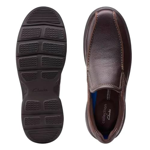 Clarks Collection Men's Bradley Step Loafer Brown Tumbled 2.27 kg (3 lb) | All-Occasion Casual Slip-On thumbnail 10