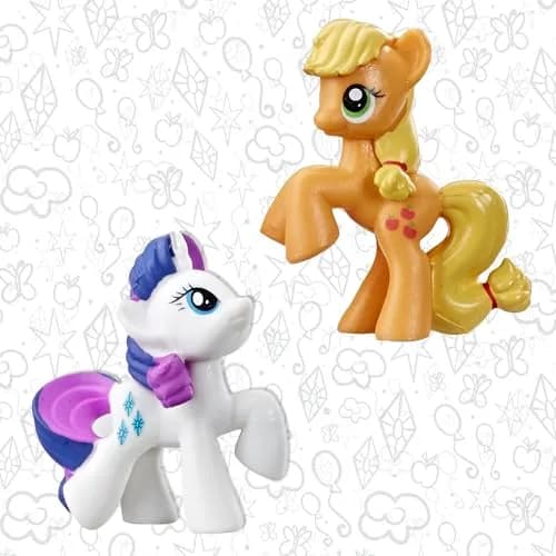 My Little Pony Toy Rainbow Equestria Favorites 10 Figure Collection | 2-inch scale, Bright colors, Entertainment-inspired fun thumbnail 6