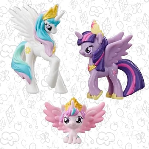 My Little Pony Toy Rainbow Equestria Favorites 10 Figure Collection | 2-inch scale, Bright colors, Entertainment-inspired fun thumbnail 3