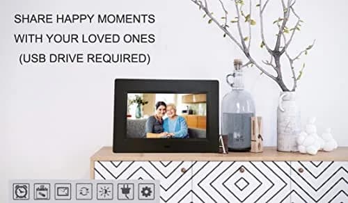 Véfaîî Digital Dementia Clock 7" Large Display Auto Dimmer 19 Alarms for Seniors thumbnail 8