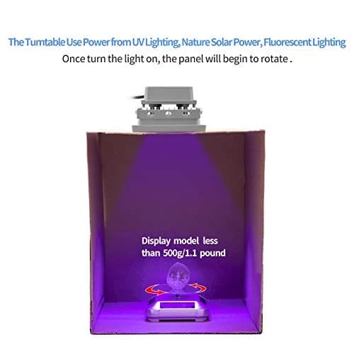 Comgrow 405nm UV Resin Curing Light with 360-Degree Turntable | Fast UV Curing for SLA DLP 3D Prints thumbnail 4