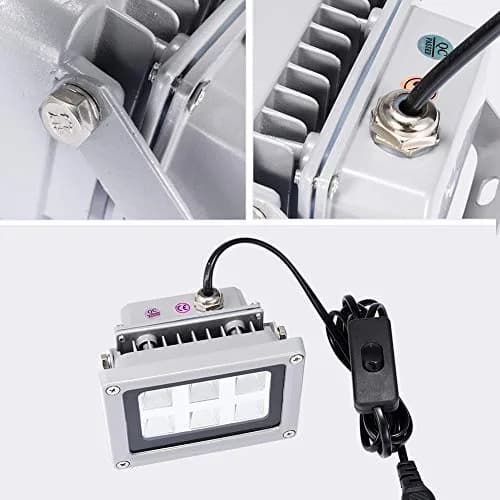 Comgrow 405nm UV Resin Curing Light with 360-Degree Turntable | Fast UV Curing for SLA DLP 3D Prints thumbnail 7