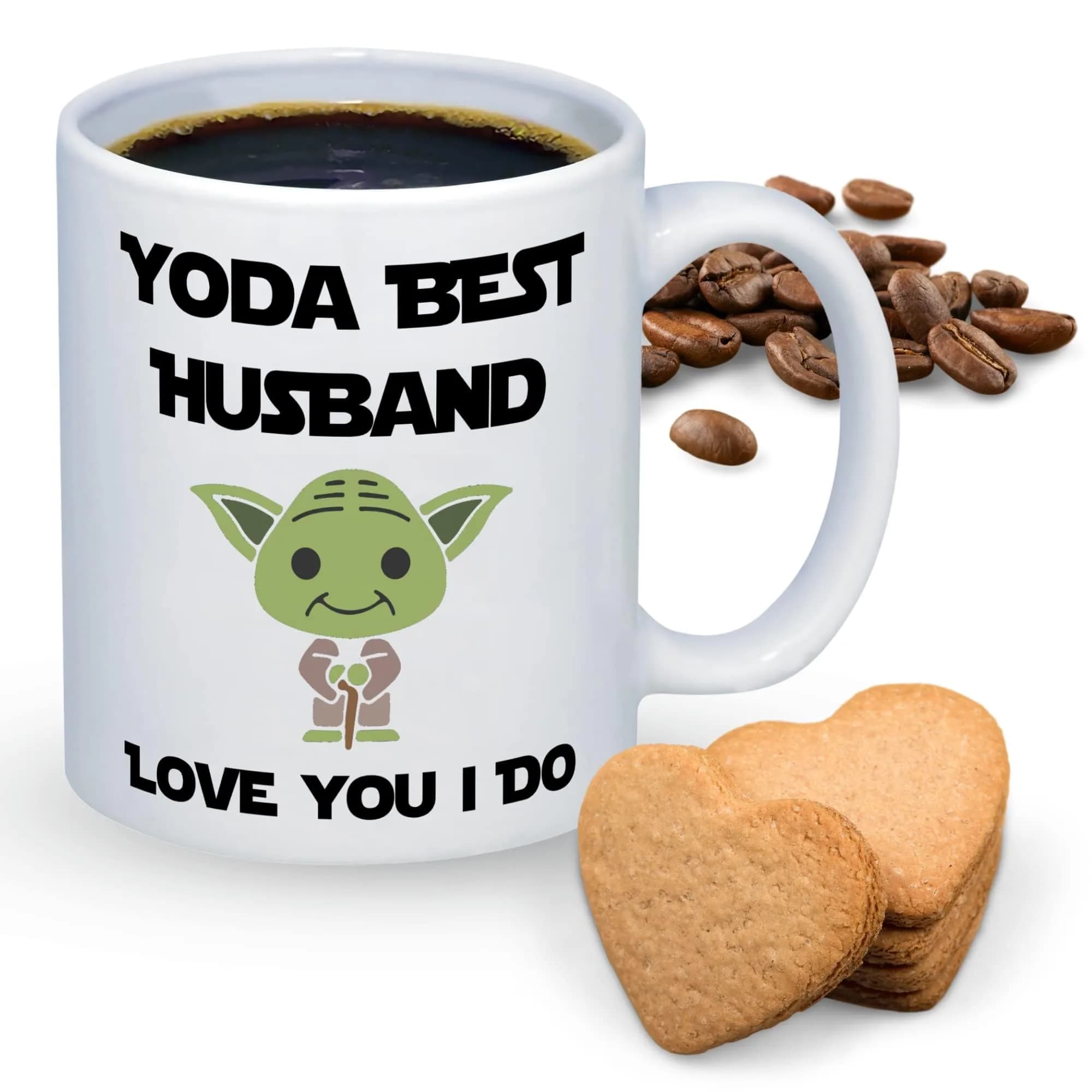 Suchmugs Best Husband Mug From Wife 11 Ounces | Funny Husband Gift for Him — White