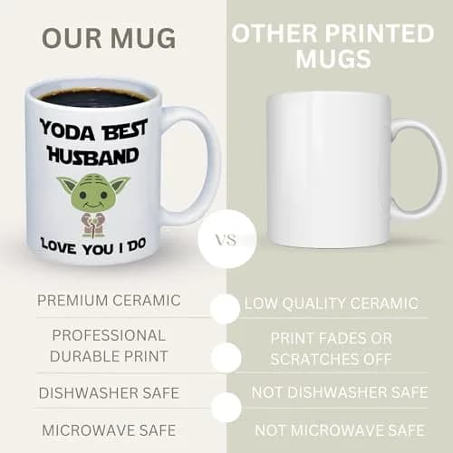 Suchmugs Best Husband Mug From Wife 11 Ounces | Funny Husband Gift for Him thumbnail 5