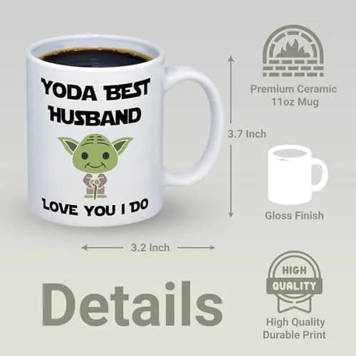 Suchmugs Best Husband Mug From Wife 11 Ounces | Funny Husband Gift for Him thumbnail 3