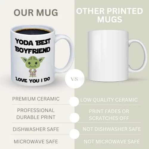 Suchmugs Best Boyfriend Mug from Girlfriend 11oz Ceramic Coffee Cup | Funny Birthday & Anniversary Gift thumbnail 4