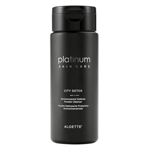Aloette City Detox Environmental Defense Powder Cleanser - Facial Skin Care | Charcoal & Papain for All Skin Types thumbnail 1
