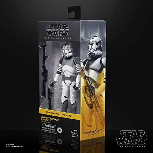 STAR WARS The Black Series Clone Trooper (Kamino) Toy 6-Inch-Scale The Clone Wars Collectible Action Figure | Ages 4+ thumbnail 3