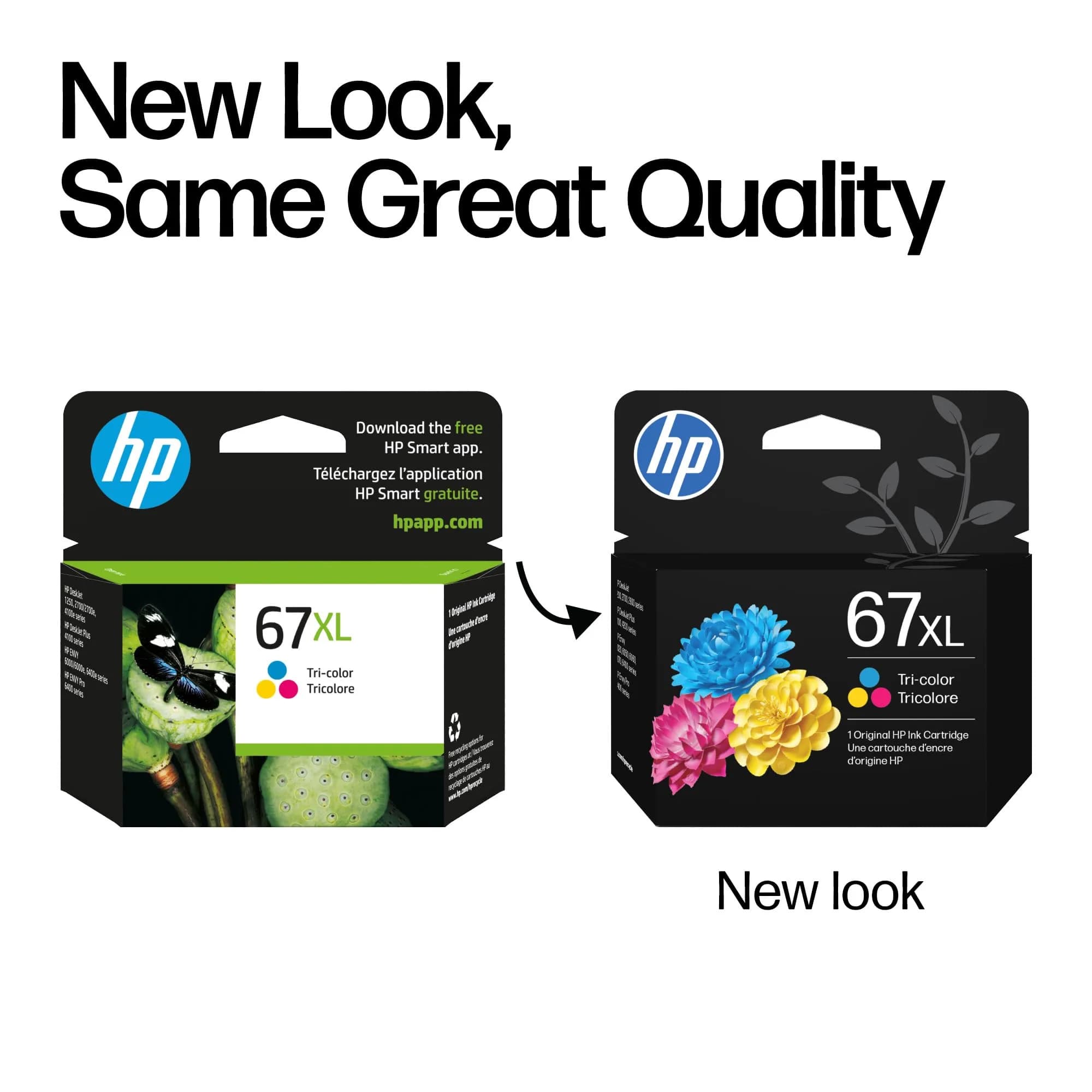 HP 67XL CMY Color Ink Cartridge | High Yield Inkjet Printer Ink | 200 Pages - view 4