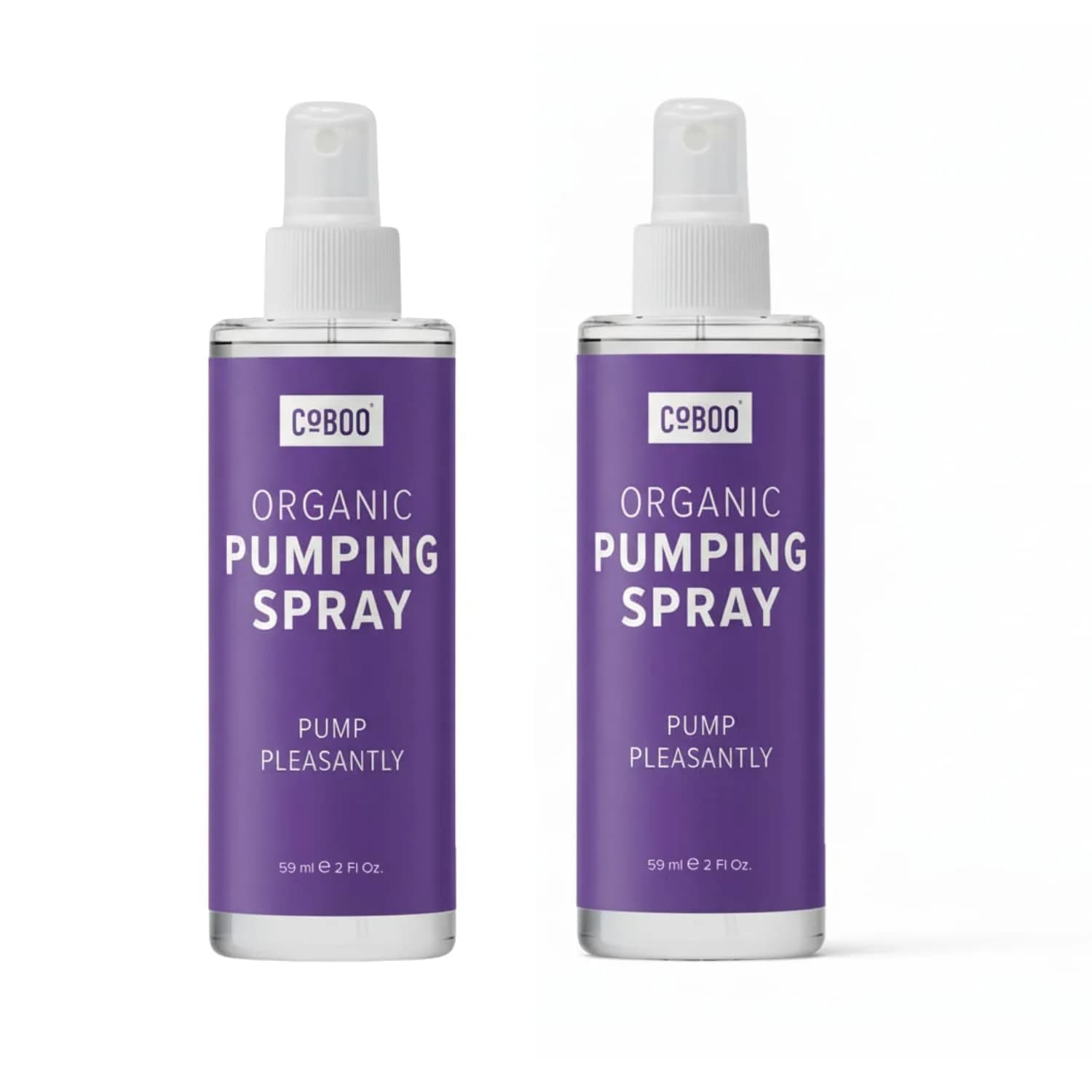 CoBoo Original Pumping Spray, Organic Breast Pump Lubricant 118ml (4 Fl Oz) | Helps Sore Nipples & Clogged Milk Ducts - main product image