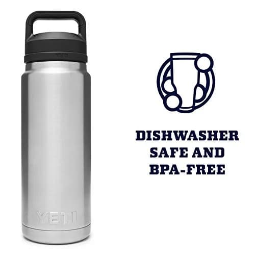 YETI Rambler 26 oz (768 ml) Bottle with Chug Cap | Keeps Drinks Cold for Hours thumbnail 5