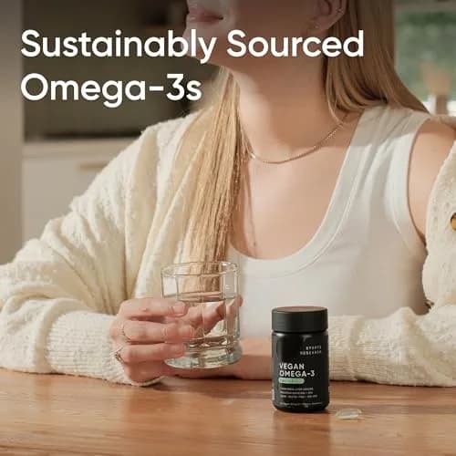 Sports Research Vegan Omega-3 Algae Oil 1020mg 60 Count Plantgels™ | 630mg DHA+EPA Per Serving thumbnail 7