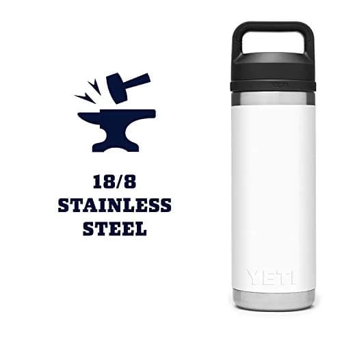 YETI Rambler 18 oz Bottle Vacuum Insulated Stainless Steel with Chug Cap | Keeps Water Cold or Coffee Hot thumbnail 6