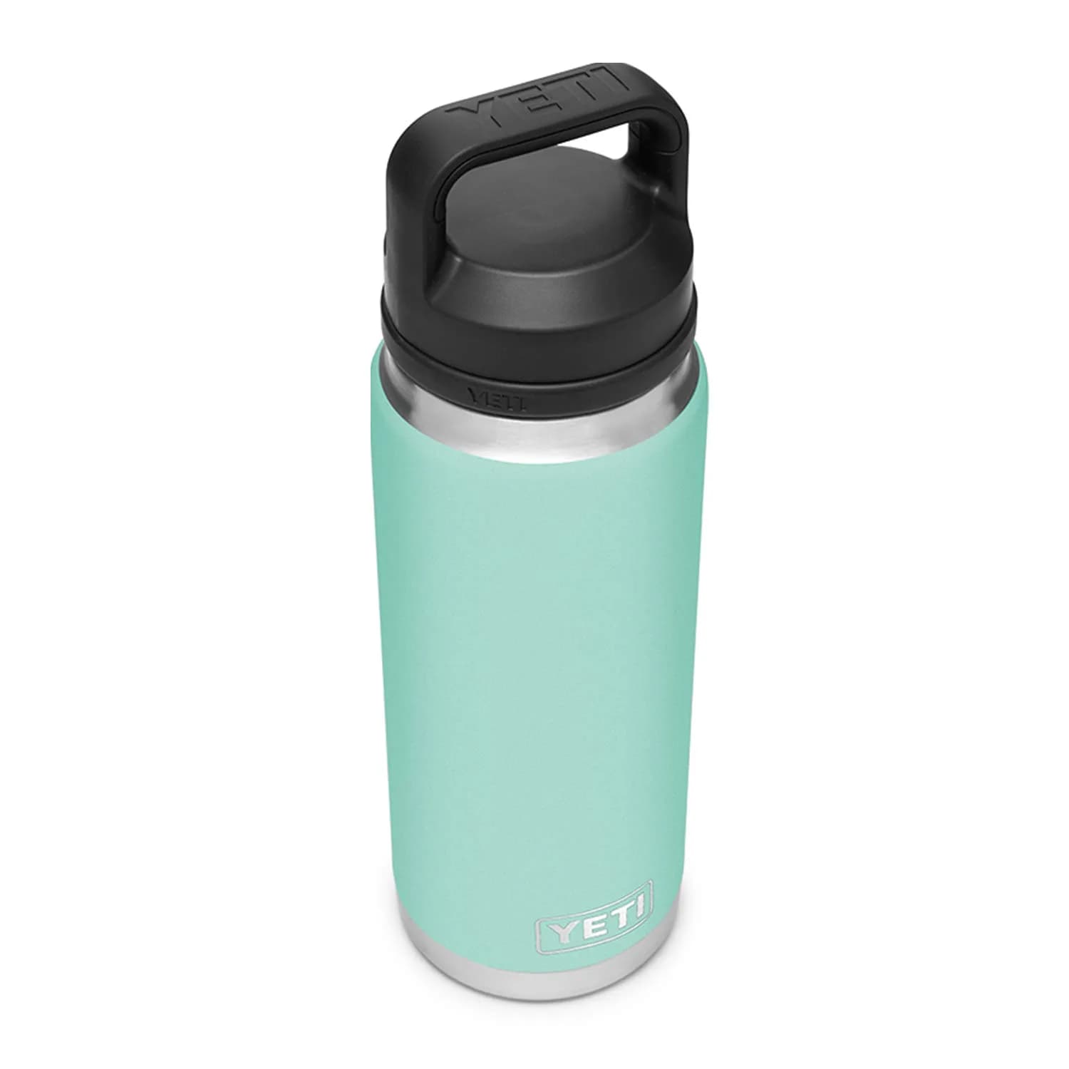 YETI Rambler 26 oz Bottle, Vacuum Insulated, Stainless Steel with Chug Cap, Seafoam | 750ml (26 oz) - view 3