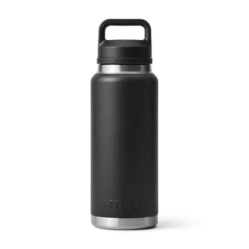 YETI Rambler 36 oz Bottle with Chug Cap, Vacuum Insulated Stainless Steel, Black | 1020 ml (36 oz) thumbnail 5