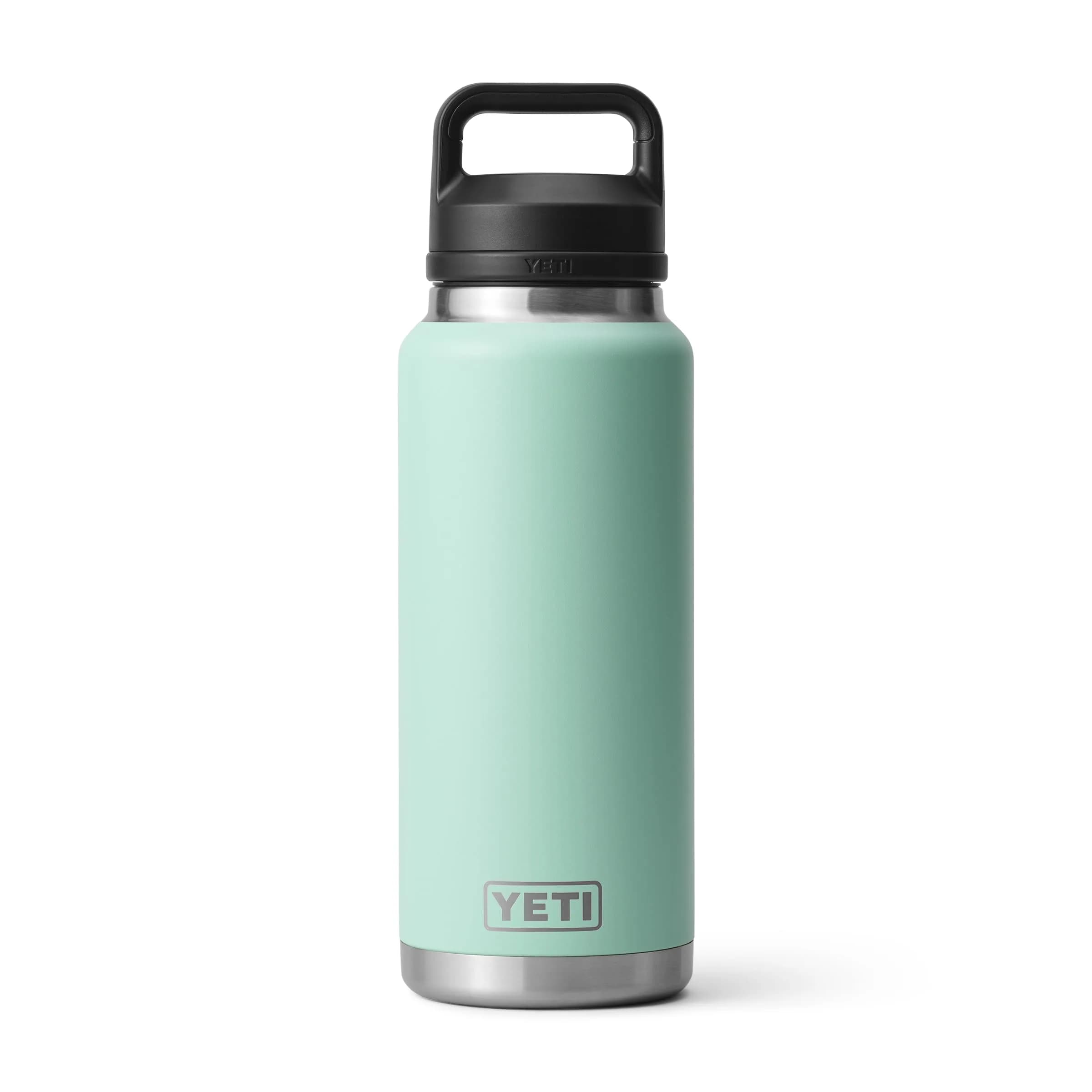 YETI Rambler 36 oz Bottle with Chug Cap, Seafoam | 1035 ml (36 fl oz) Insulated Stainless Steel — Seafoam
