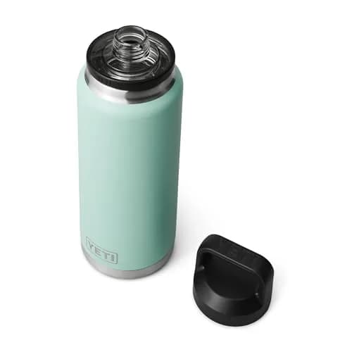 YETI Rambler 36 oz Bottle with Chug Cap, Seafoam | 1035 ml (36 fl oz) Insulated Stainless Steel thumbnail 3