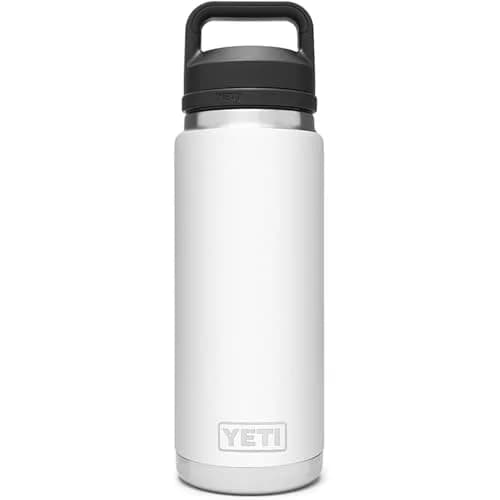 YETI Rambler 26 oz Bottle Vacuum Insulated Stainless Steel with Chug Cap, White thumbnail 1