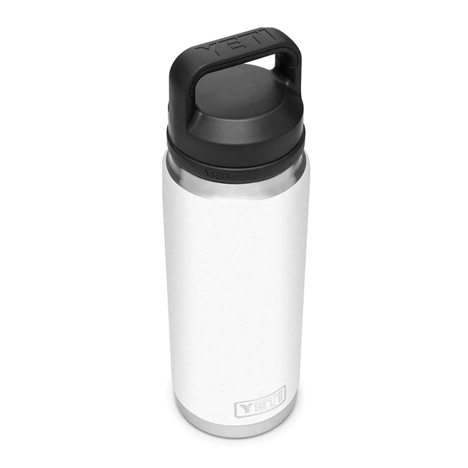 YETI Rambler 26 oz Bottle - White | Stainless Steel Vacuum Insulated Chug Cap - view 3