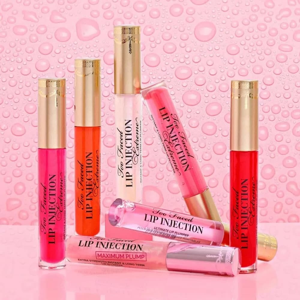 Too Faced Lip Injection Extreme Lip Plumper Gloss Pink Punch | 4ml (0.14 Fl Oz) Instant Plumping & Hydration - view 2