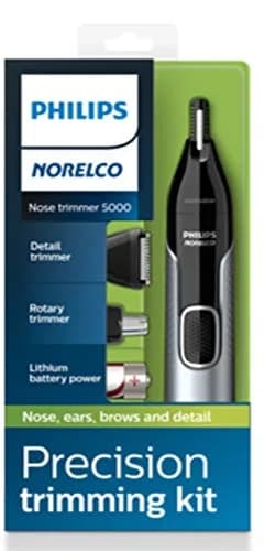 Norelco Nose Trimmer 5000 for Nose, Ears, Eyebrows NT5600/42 | Protective Guard System thumbnail 2