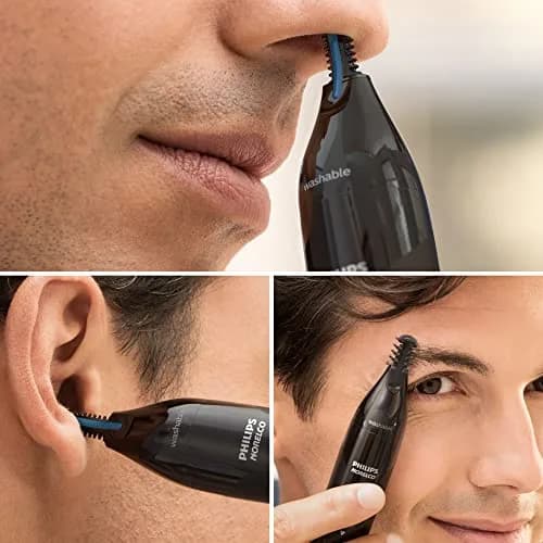 Norelco Nose Trimmer 1000 for Nose, Ears & Eyebrows | Protective Guard System thumbnail 6