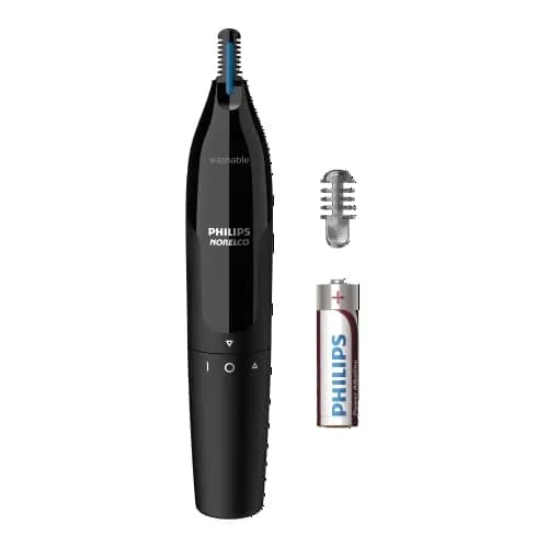 Norelco Nose Trimmer 1000 for Nose, Ears & Eyebrows | Protective Guard System thumbnail 1
