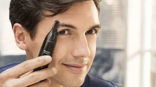 Norelco Nose Trimmer 1000 for Nose, Ears & Eyebrows | Protective Guard System thumbnail 7