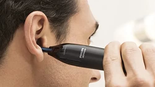 Norelco Nose Trimmer 1000 for Nose, Ears & Eyebrows | Protective Guard System thumbnail 8