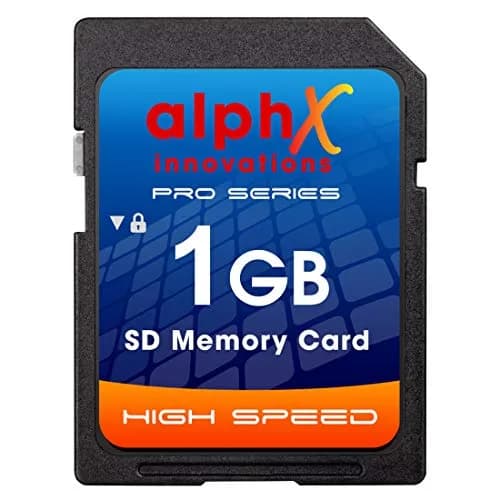 AlphX 1gb SD Secure Digital Memory Card Pack of 2 | Compatible with All Devices thumbnail 2