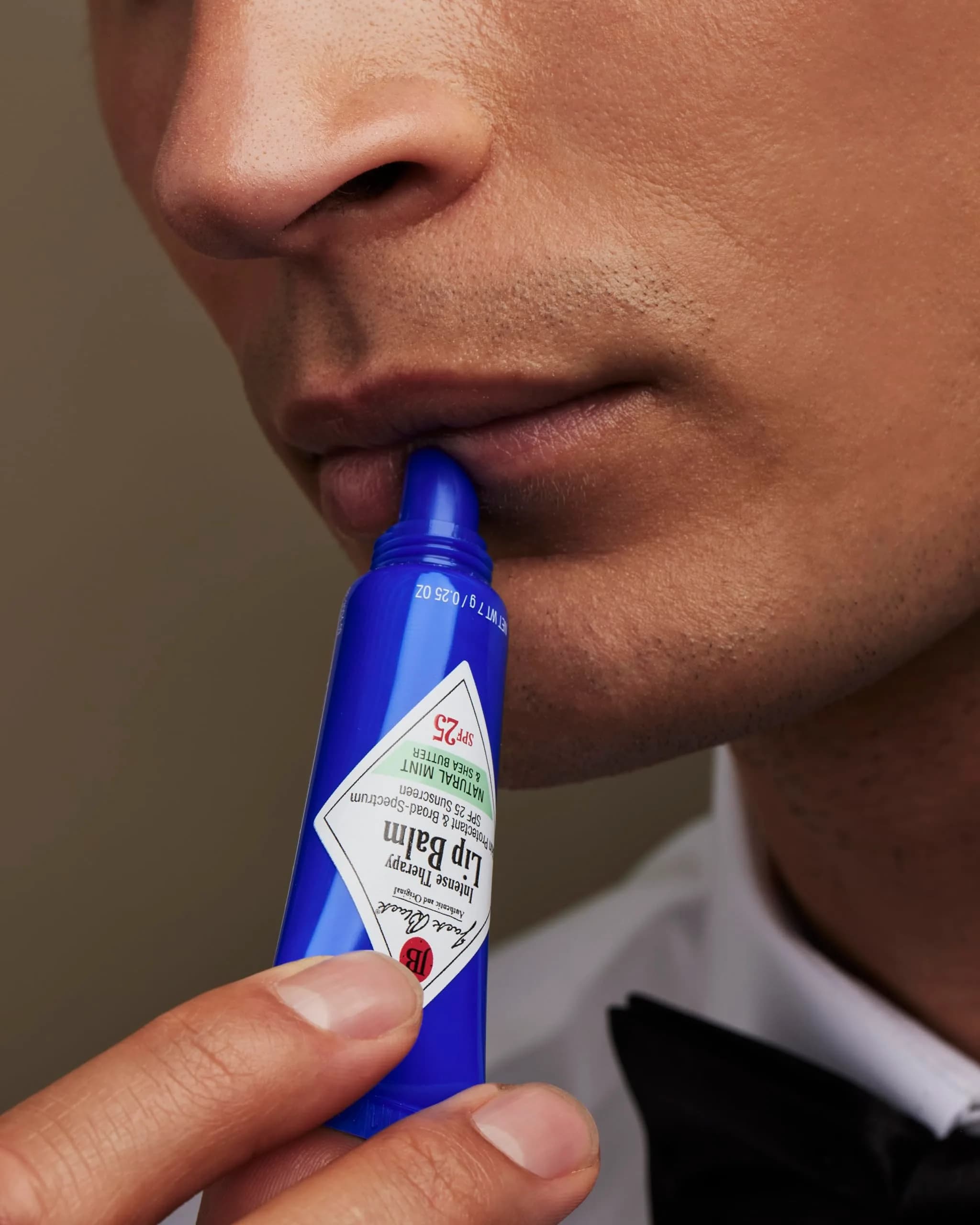 Jack Black Intense Therapy Lip Balm SPF 25 Pineapple Mint 0.25 Oz | Broad-Spectrum Sun Protection - view 3