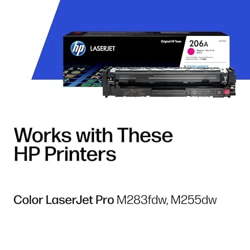 HP 206A Magenta Toner Cartridge | 1250 Pages | W2113A thumbnail 2