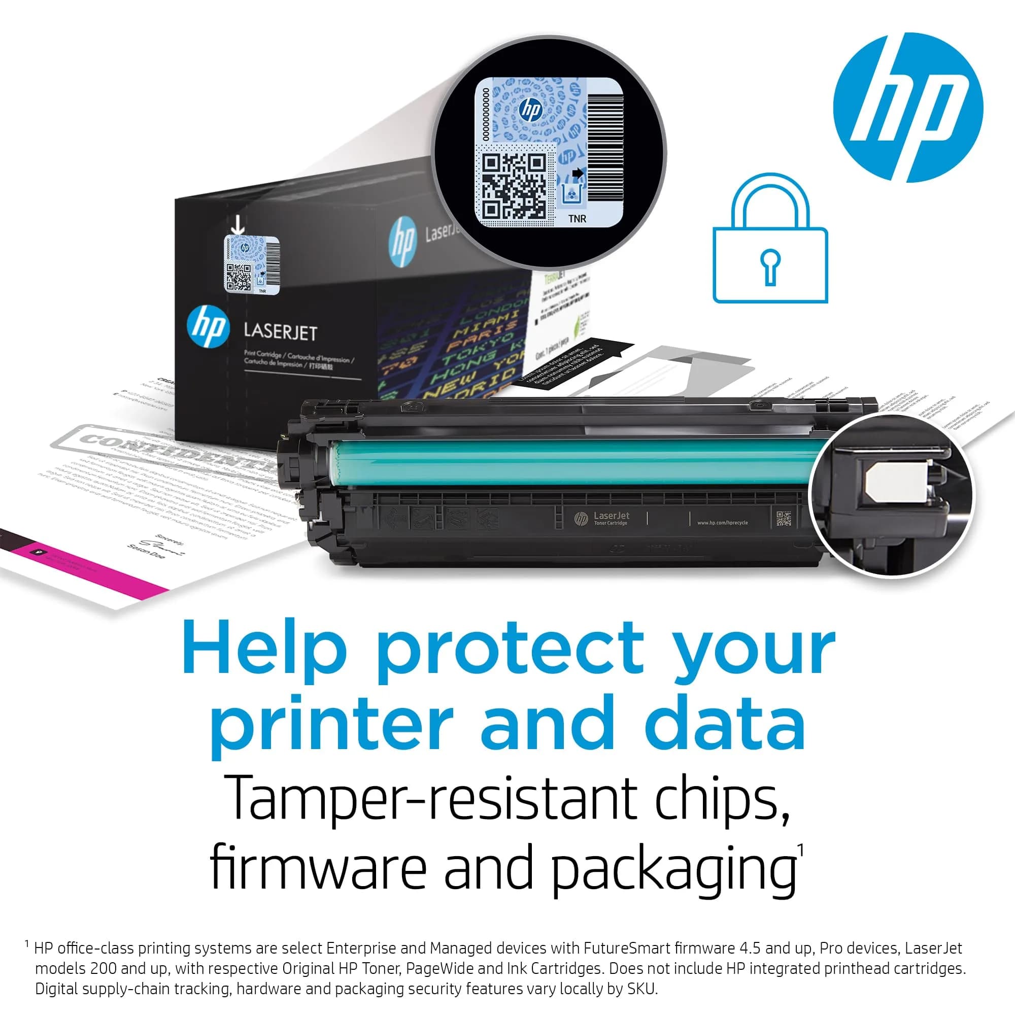 HP 206A Black Toner Cartridge W2110A | 1350 Pages | Works with HP Color LaserJet Pro M255, MFP M282, M283 Series - view 8