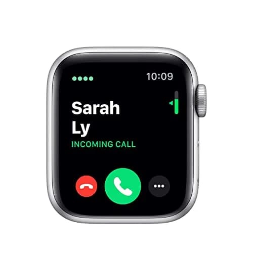 Apple Watch Series 5 GPS + Cellular 40mm Silver Aluminum Case with White Sport Band | Always-On Retina Display thumbnail 3