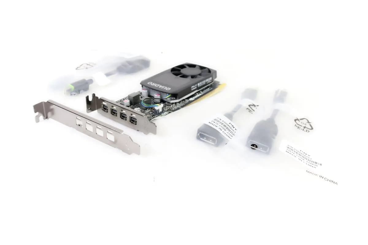 PNY Quadro P620 Graphics Card 2GB GDDR5 | Low Profile Professional GPU