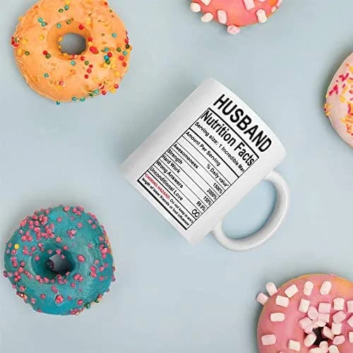 Say Mug?! White Drinking Cup 11oz | Funny Valentine's Day Gift for Husband thumbnail 4