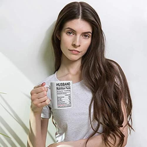 Say Mug?! White Drinking Cup 11oz | Funny Valentine's Day Gift for Husband thumbnail 7