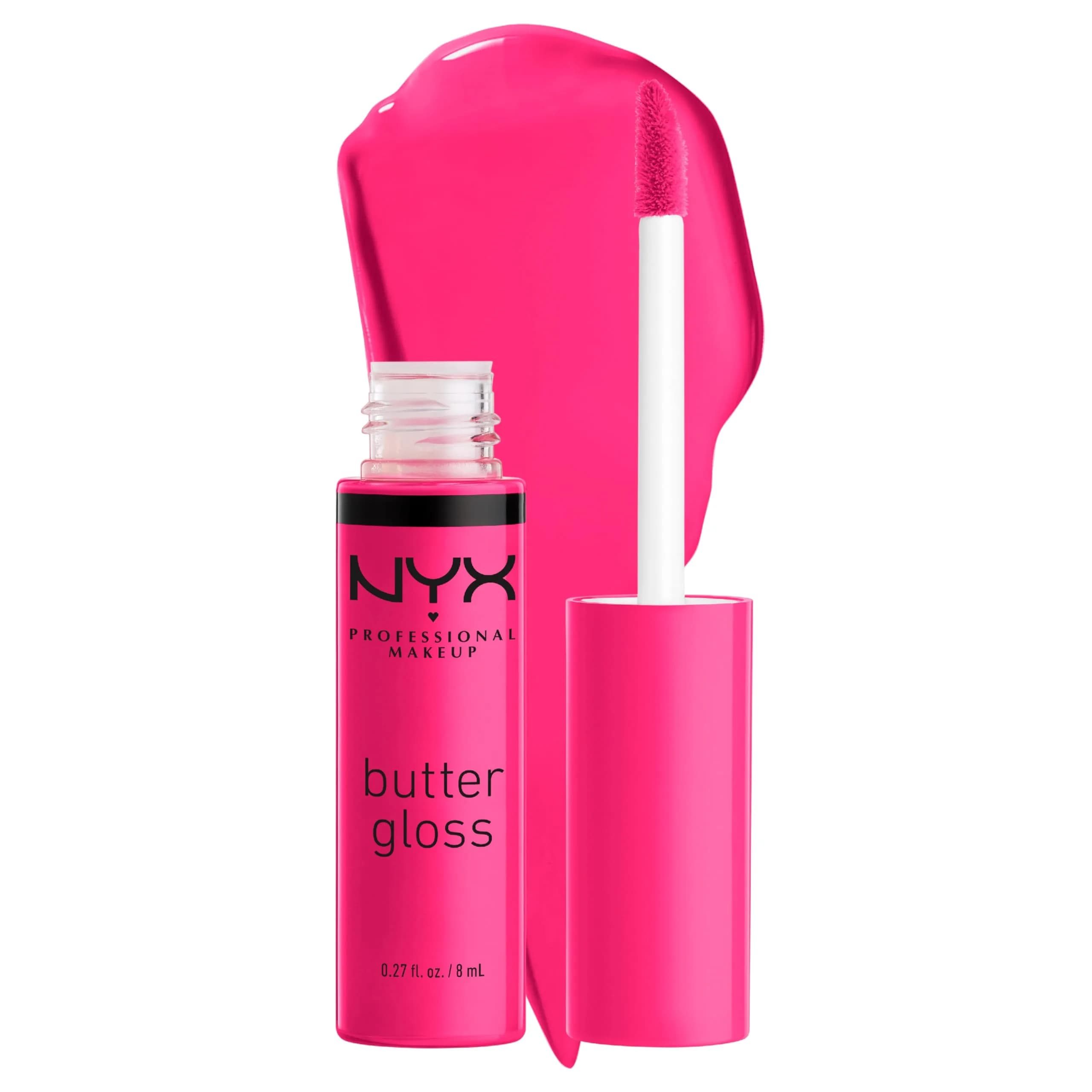 NYX PROFESSIONAL MAKEUP Butter Gloss Bling Lip Gloss in Hustla (7.65 ml) - Vegan & Non-Sticky Shine - main product image