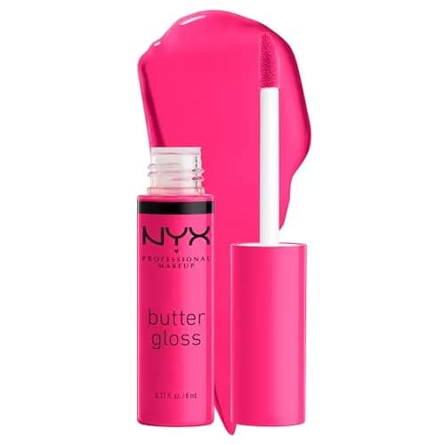 NYX PROFESSIONAL MAKEUP Butter Gloss Bling Lip Gloss in Hustla (7.65 ml) - Vegan & Non-Sticky Shine thumbnail 1