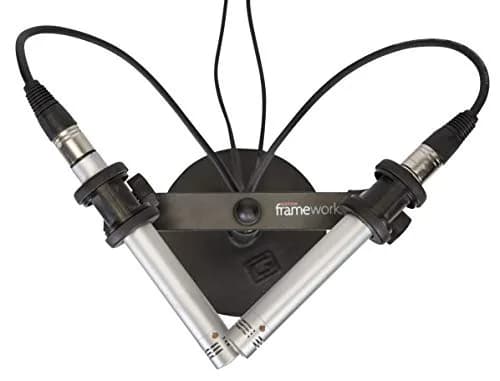 Gator Frameworks 1-to-2 Mic Mount Bar, Fits 5/8 Thread | Dual Mic Holder for Studio & Stage thumbnail 7