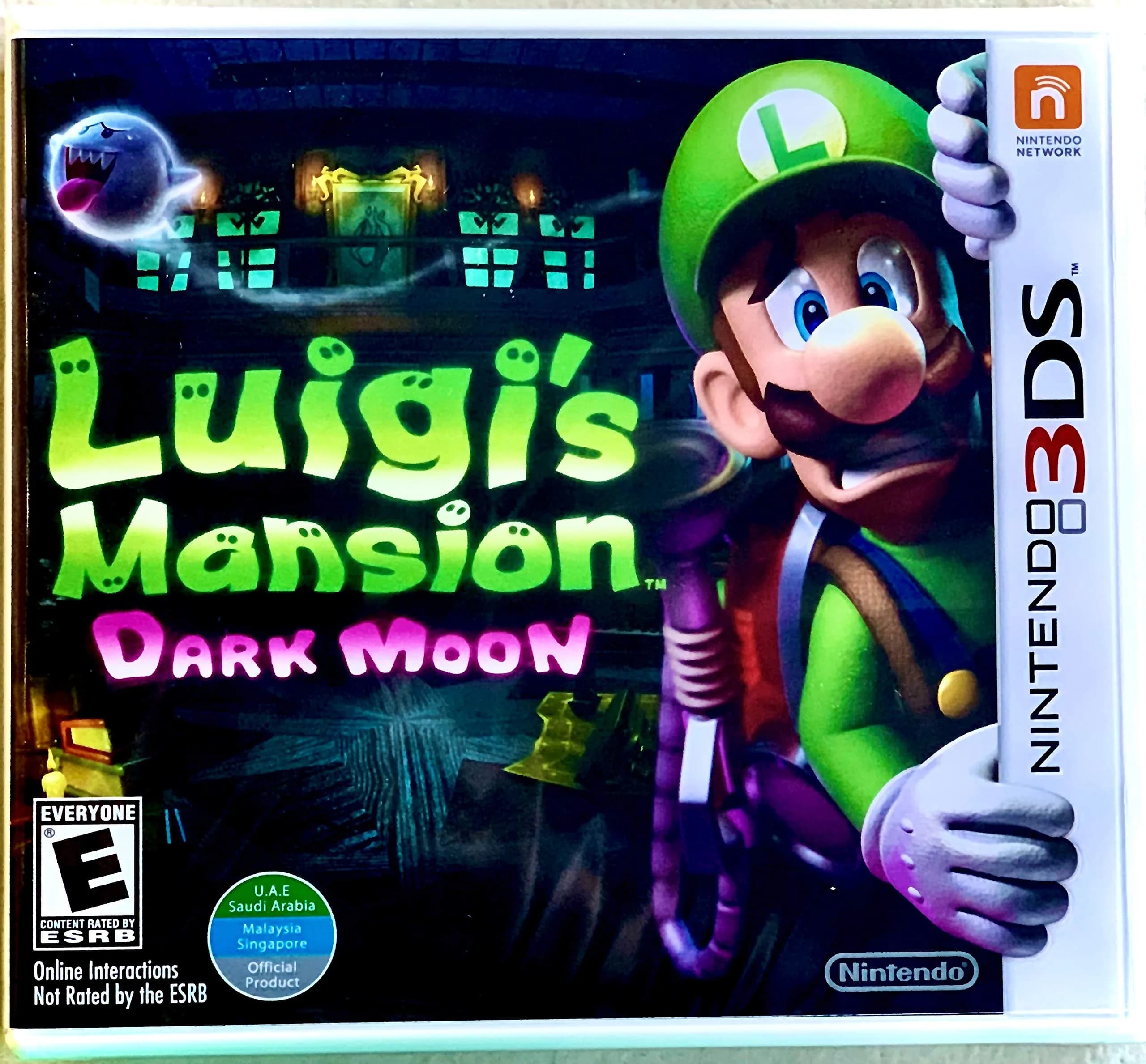 TopACE 3DS Luigi's Mansion: Dark Moon - World Edition | Adventure Game for Nintendo 3DS