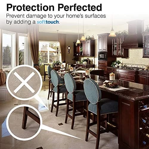 SOFTTOUCH Heavy Duty Felt Strips with Adhesive Backing, Brown 1.27cm x 152.4cm (0.5" x 60") | Protects Floors & Furniture thumbnail 7