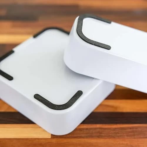 Three by Three Seattle Metal Drawer Organizer Tray Set, 5-Pc | Colorful, Stackable, Customizable Storage thumbnail 8