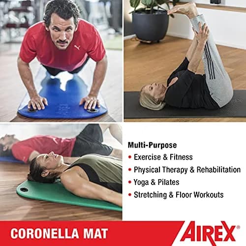 AIREX Coronella Exercise Mat 72" x 23" | Supportive Foam for Home & Gym Workouts thumbnail 3