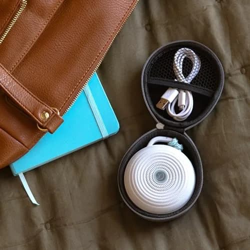 YOGASLEEP Crush-Resistant Travel Case for Rohm & Hushh Sound Machines | Grey EVA Material, 11.2 cm (4.4 in) Length thumbnail 6