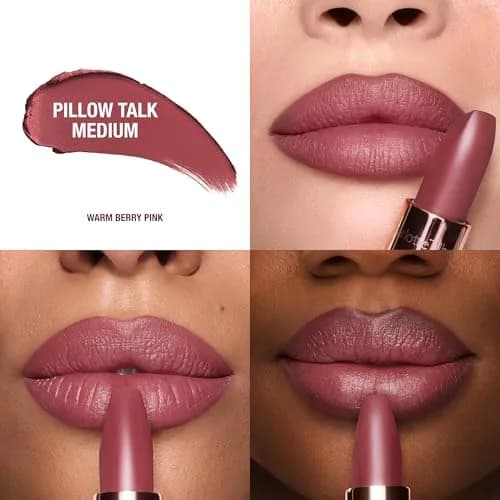Charlotte Tilbury Matte Revolution Lipstick Pillow Talk Medium | Long Lasting, Hydrating, Matte Finish thumbnail 2