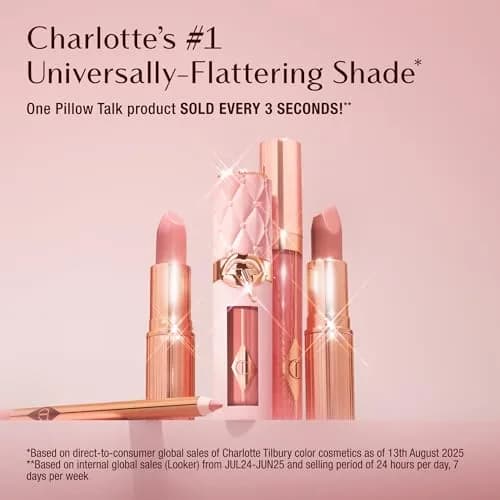 Charlotte Tilbury Matte Revolution Lipstick Pillow Talk Medium | Long Lasting, Hydrating, Matte Finish thumbnail 3